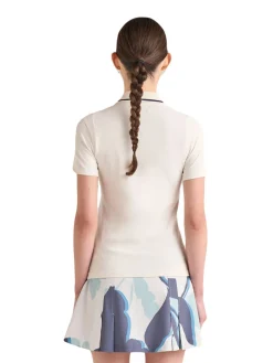 Malbon Womens Paloma Polo - Ivory
