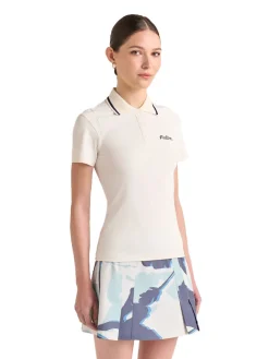 Malbon Womens Paloma Polo - Ivory