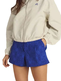 Malbon Womens Solene Trouser Shorts - Blue