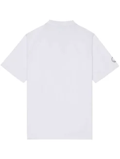 Malbon Zip Raglan Blade Polo - White