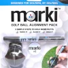 MARKi Golf Ball Alignment Pack