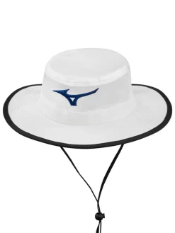 Mizuno Tour Sun Hat - White/Navy