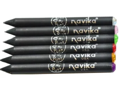 Navika Crystal Pack Of 6 Golf Pencils