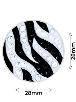 Navika Crystal Zebra Ball Marker