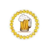 Navika Glitzy Beer Ball Marker
