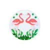 Navika Glitzy Dancing Flamingos Ball Marker