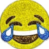 Navika Glitzy Emoji LMAO Ball Marker