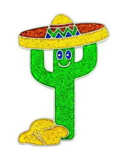 Navika Glitzy Fiesta Cactus Ball Marker