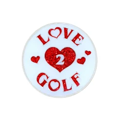 Navika Glitzy Love 2 Golf Ball Marker
