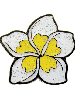 Navika Glitzy Plumeria Ball Marker