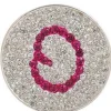 Navika Micro Pave Crystal Initial O Marker