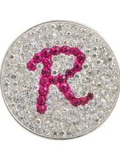 Navika Micro Pave Crystal Initial R Marker