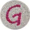 Navika Micro Pave Crystal Initial G Marker