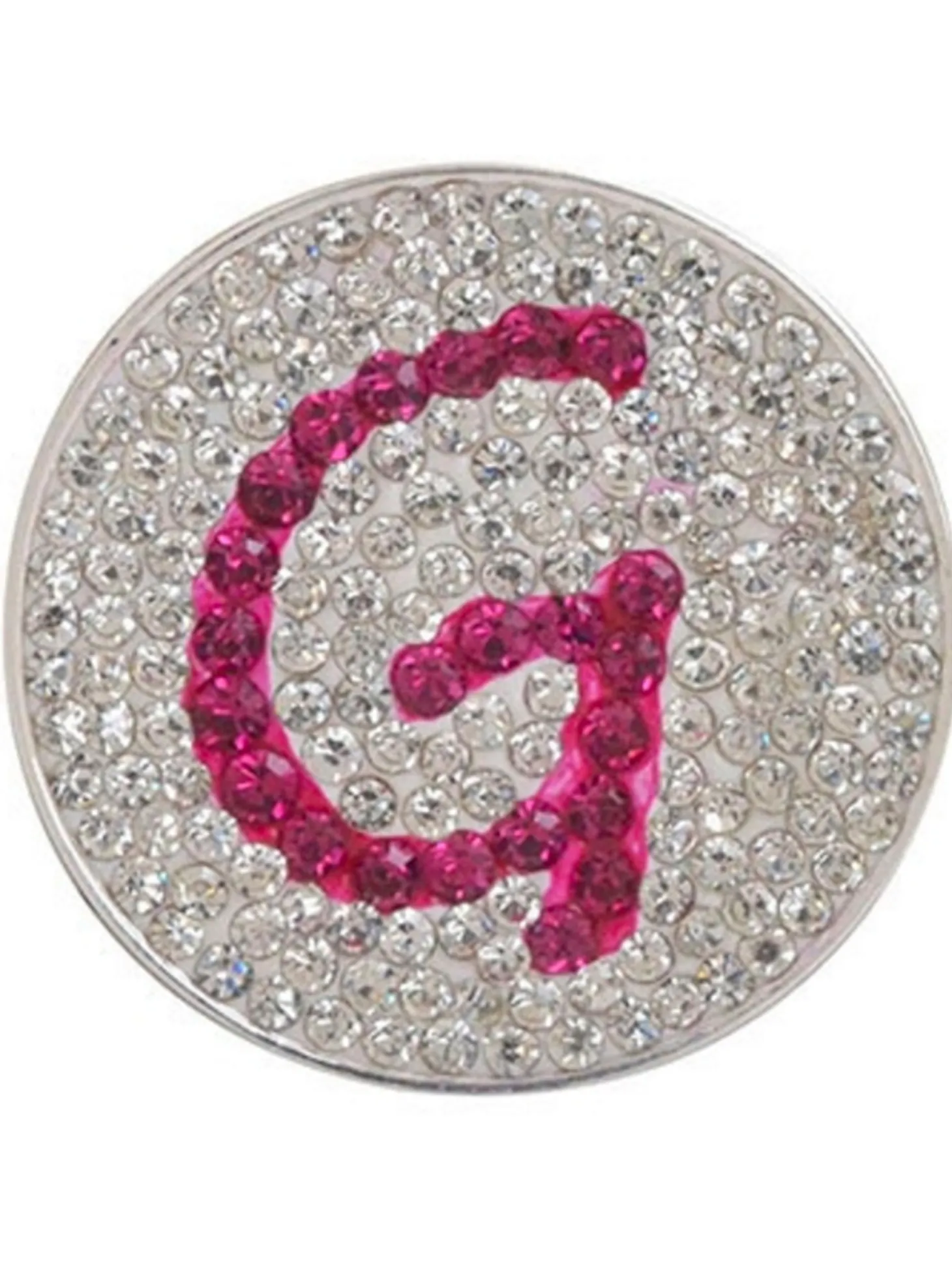 Navika Micro Pave Crystal Initial G Marker