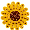 Navika Swarovski Crystal Sunflower Yellow Marker