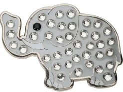 Navika Swarovski Crystal Elephant Marker