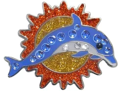 Navika Swarovski Crystal Dolphin Marker