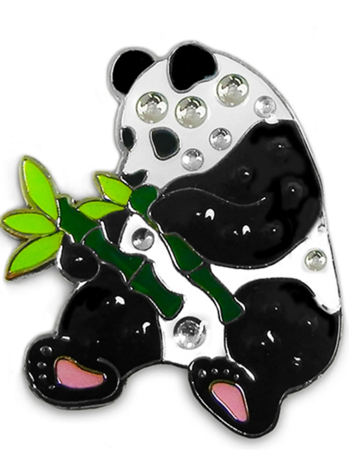 Navika Swarovski Crystal Panda Marker