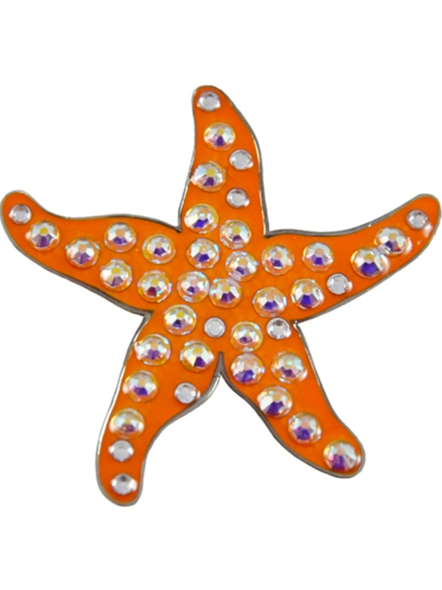 Navika Swarovski Crystal Starfish Marker