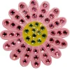 Navika Swarovski Crystal Sunflower Pink Marker