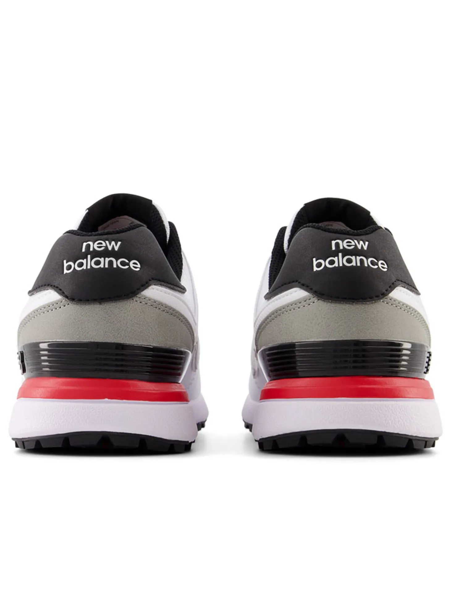 New Balance 574 Greens v2 Golf Shoes - White/Red/Black