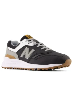 New Balance 997 SL Golf Shoes - Black/White