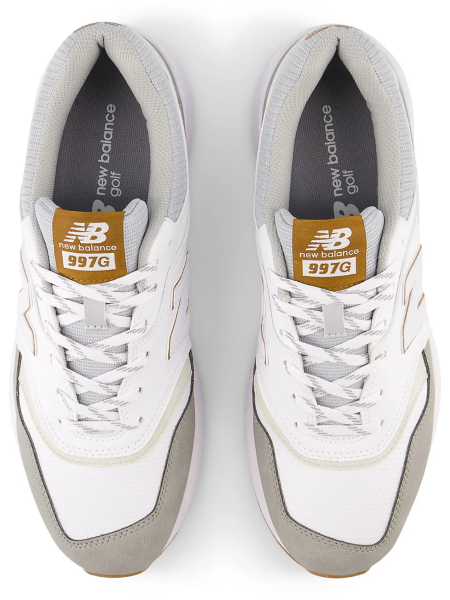 New Balance 997 SL Golf Shoes - White/Grey