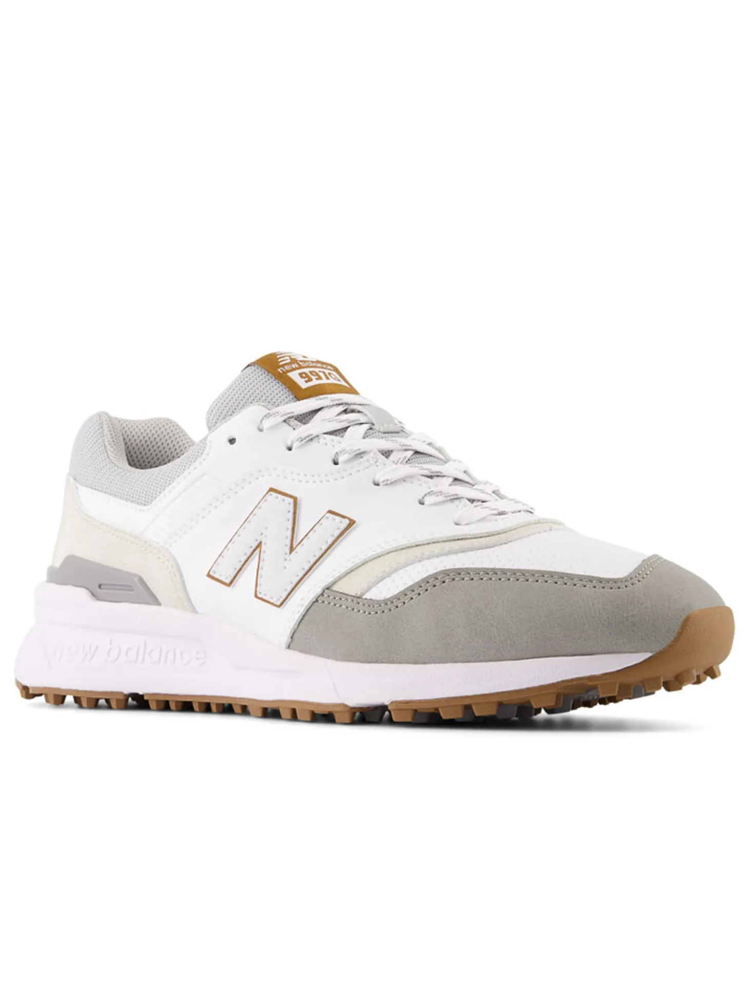 New Balance 997 SL Golf Shoes - White/Grey