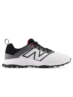 New Balance Fresh Foam Contend v2 Golf Shoes - White/Black