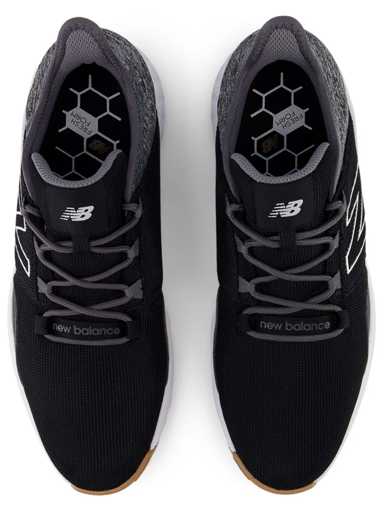 New Balance Fresh Foam ROAV Golf Shoes - Black/Gum