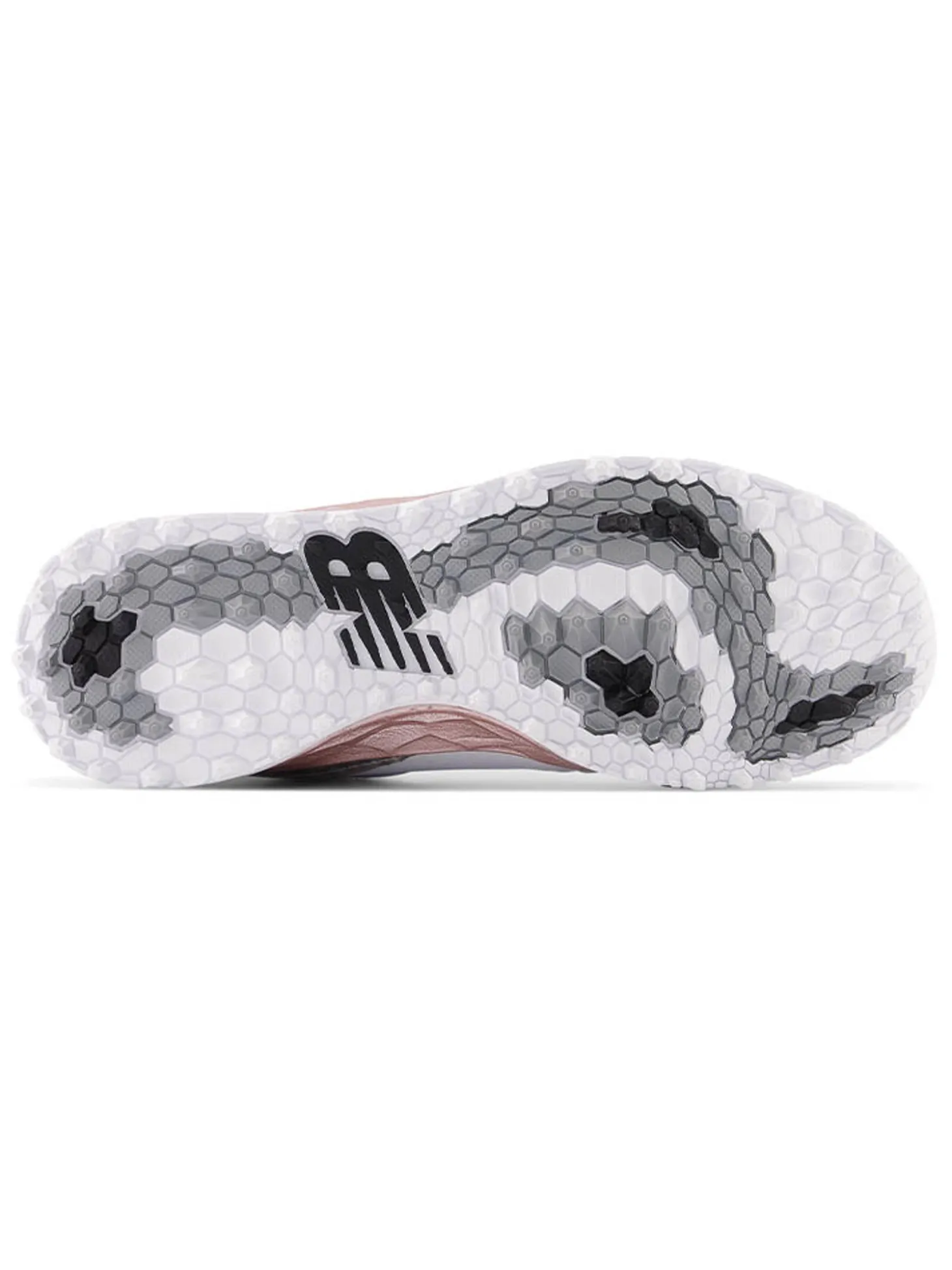 New Balance Women's Fresh Foam Links SL V2 Golf Shoes - White/Rose Gold