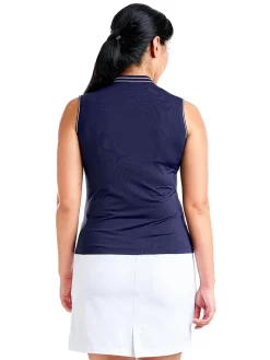 Nivo Women's Fergie Sleeveless Mock - Navy