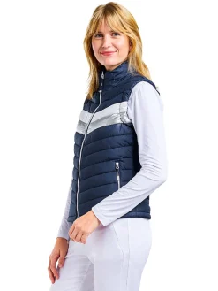 Nivo Women's Grace Full Zip Vest - Navy