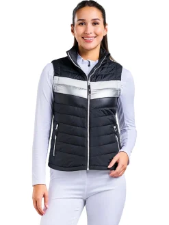 Nivo Women's Grace Full Zip Vest - Black