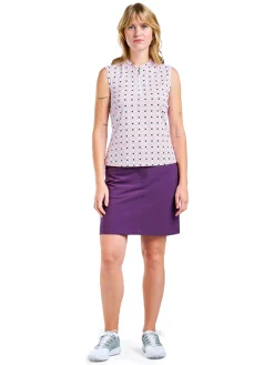 Nivo Women's Linnea Sleeveless Mock - Coral Reef