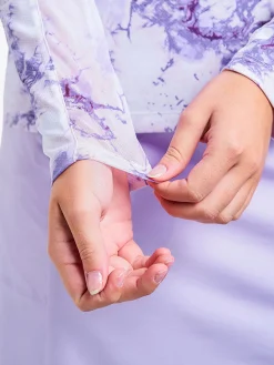 Nivo Women's Lolita Long Sleeve Mock - Lavender