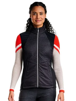 Nivo Women's Mika Full Zip Vest - Black