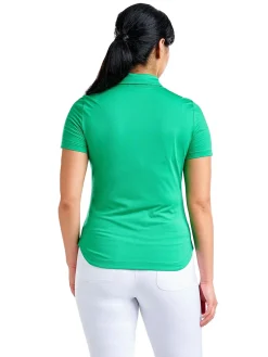 Nivo Women's Naila II Short Sleeve Polo - Classic Green