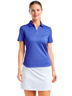 Nivo Women's Naila II Short Sleeve Polo - Cobalt