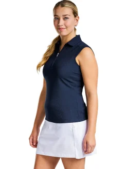 Nivo Women's Nikki Sleeveless Polo - Navy