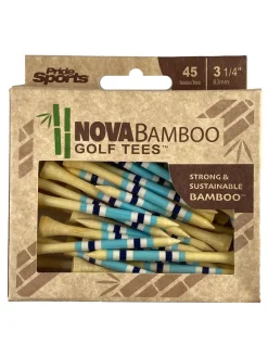 Nova Bamboo Striped Golf Tees - 3.25"