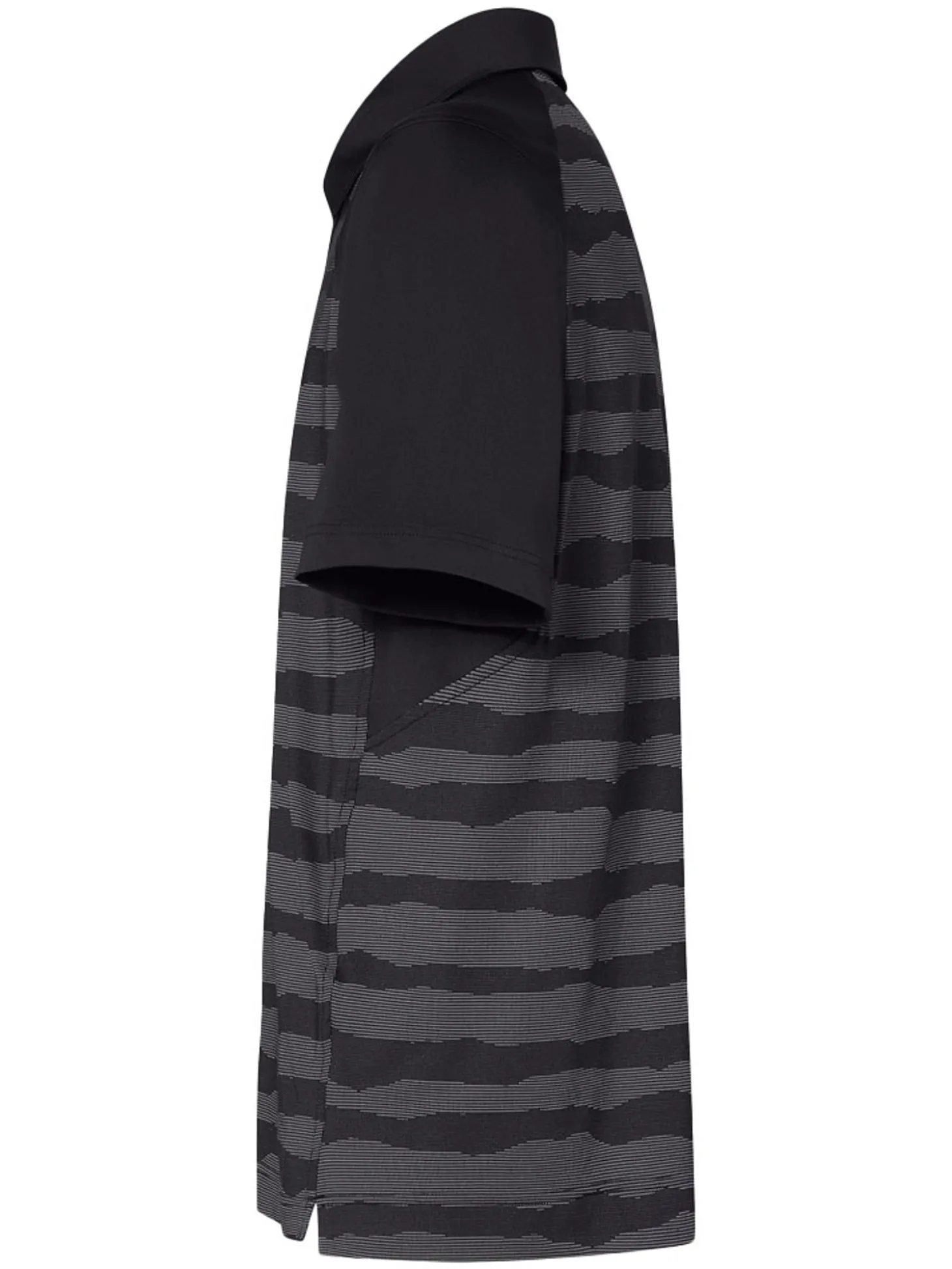 Oakley C1 Wave Length Stripe Polo - Blackout