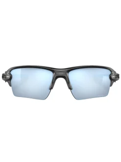 Oakley Flak 2.0 XL Sunglasses - Matte Black w/ Prizm Deep Water Polarised