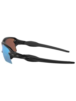 Oakley Flak 2.0 XL Sunglasses - Matte Black w/ Prizm Deep Water Polarised