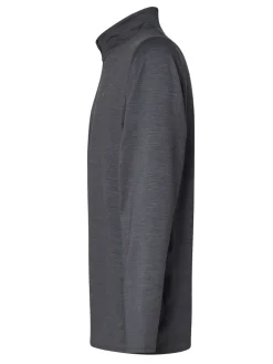 Oakley Gravity Range Quarter Zip Midlayer - Blackout Heather