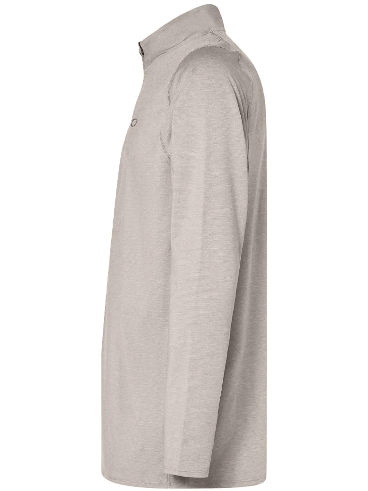 Oakley Gravity Range Quarter Zip Midlayer - Steel Grey Heather