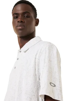 Oakley Resist Jacquard Polo - White