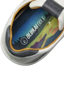 OluKai Wai‘alae Golf Shoes - White/White