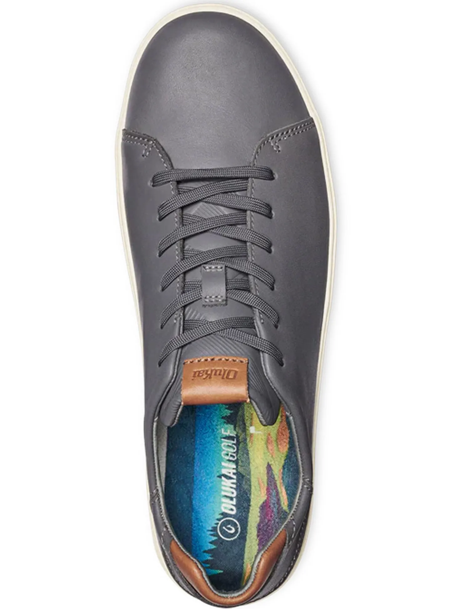 OluKai Wai‘alae Golf Shoes - Ash Red Lava