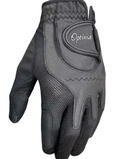 Optima Soft Feel Golf Glove Black